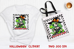 Halloween clipart PNG | Cute Halloween zombie sublimation Product Image 1