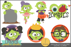 Silly Halloween Clipart Bundle Product Image 14