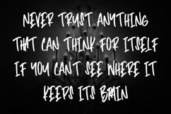 Web Font Zombiism - Modern Handletter Font Product Image 2