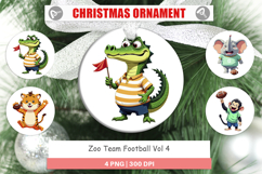 Ornament Zoo Football Team Product Image 1