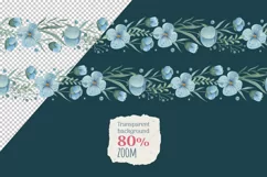 Floral Mug Sublimation Wraps in PNG. 11oz & 15oz Mugs Product Image 2