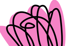 Minimalist Botanical Line Art Flower Set 6 Elements Product Image 7
