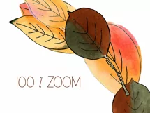 Autumn leaves wreath clipart. Sublimation PNG Product Image 3