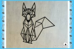 Geometric fox for laser cut / animal decorative for CNC Product Image 5