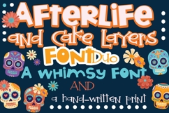 Afterlife and Cake Layers Font Duo Product Image 1