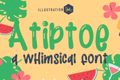 Atiptoe Font Family Product Image 2
