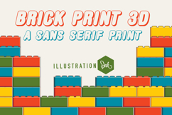 Brick Blocks Print Product Image 3