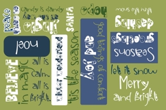 Christmas Cow Font Duo Product Image 2