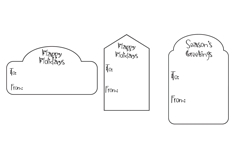 Christmas Cow Font Duo Product Image 9