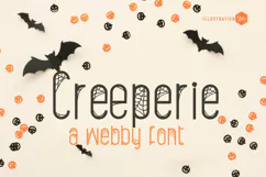 Creeperie | Halloween Sans Serif Font Product Image 1
