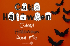 Cutie Halloween Font Trio Product Image 1