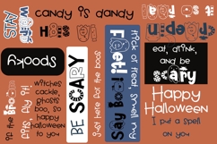 Cutie Halloween Font Trio Product Image 4