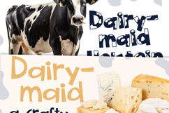 Dairymaid Font Family Product Image 1
