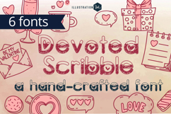 ZP Devoted Scribble Font Family Product Image 1