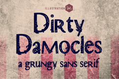 Dirty Damocles Democracy Font Family Product Image 3