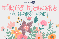Fancy Flowers Font Family Product Image 1