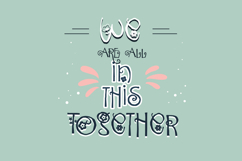 Fancy Flowers Font Family Product Image 2