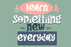 Flowering Font Family Product Image 8