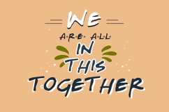 Fraternities Floral Font Family Product Image 3