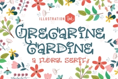 Gregarine Gardine Font Family Product Image 1