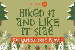 HIked It Font Family Product Image 2