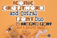 Iconic Craftwork and Corral Font Duo Product Image 1