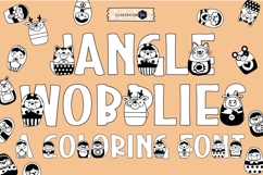 Jangle Wobblies Font Family Product Image 1