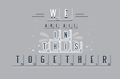 Letter Tiles Font Family Product Image 7