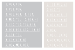Letter Tiles Font Family Product Image 3