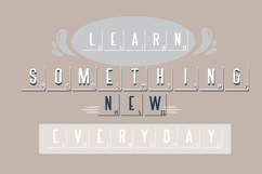 Letter Tiles Font Family Product Image 5