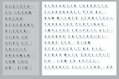 Letter Tiles Font Family Product Image 6