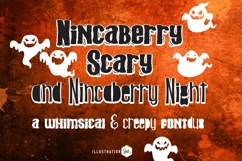 Nincaberry Scary Font Duo Product Image 1