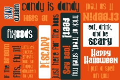 Nincaberry Scary Font Duo Product Image 7