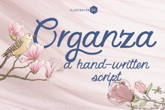 Organza Font Family Product Image 1