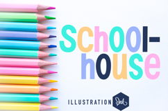 Schoolhouse Font Family Product Image 1
