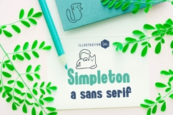 Simpletoon Blossom Font Family Product Image 2