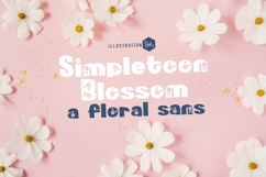 Simpletoon Blossom Font Family Product Image 1