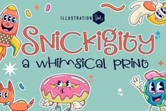 Snickigity Font Family Product Image 1