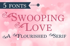 ZP Swooping Love Font Family Product Image 1