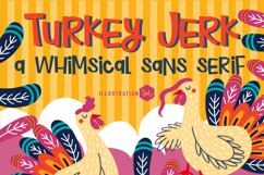 Turkey Jerk Font Family Product Image 1