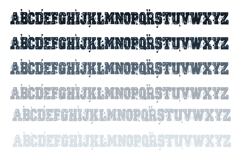 Varsity Voodoo Font Trio Product Image 7