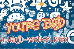 You're Bad Font Family Product Image 1