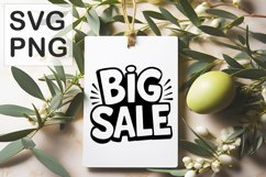 Big sale tag Svg Png Product Image 1