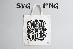 Mom of girls quote Svg Png Product Image 2