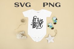 It&#039;s a boy quote Svg Png Product Image 3