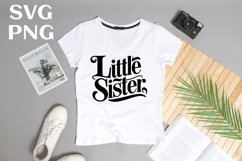 Little sister quote Svg Png Product Image 2