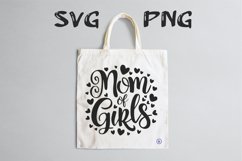 Mom of girls quote Svg Png Product Image 3