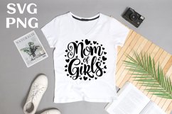 Mom of girls quote Svg Png Product Image 1