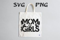 Mom of girls quote Svg Png Product Image 3