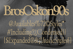 ZT Bros Oskon 90s - 72 Font Product Image 2